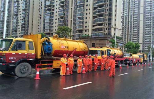忻府市政管道清淤