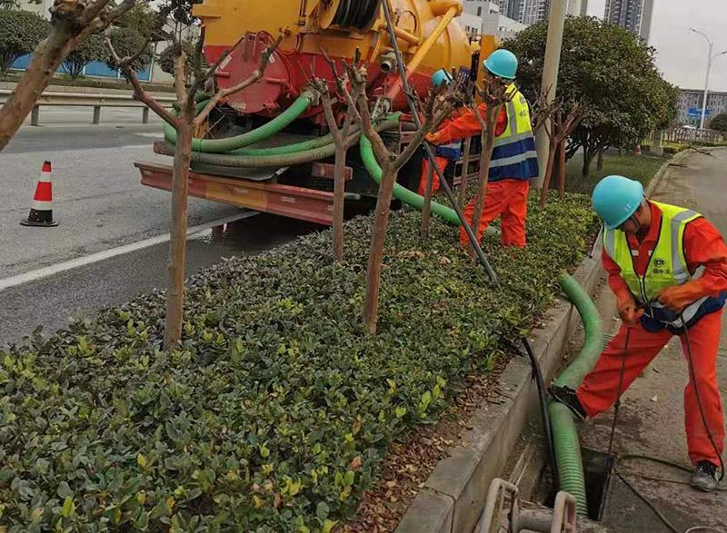 忻府市政管道清淤